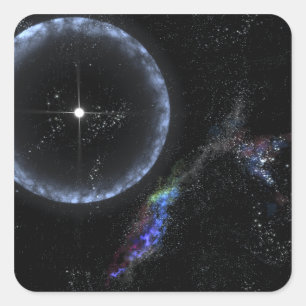 A Neutron star SGR 1806-20 Square Sticker