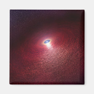 A Neutron Star With A Disc Of Warm Dust. Magnet