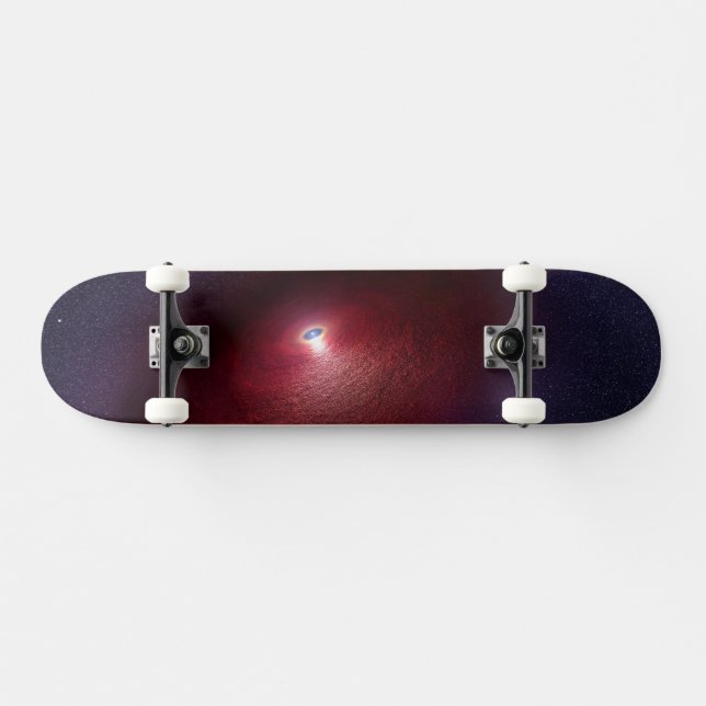 A Neutron Star With A Disc Of Warm Dust. Skateboard (Horz)
