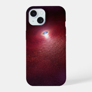 A Neutron Star With A Disk Of Warm Dust. iPhone 15 Case