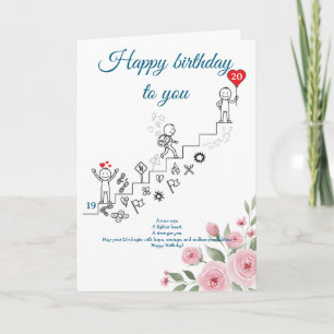 A New Age, A New Path, Birthday Card