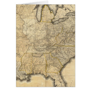 A new and correct map of the United States