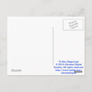 A New Beginning Postcard