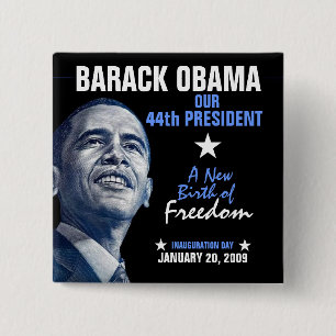 A New Birth of Freedom 15 Cm Square Badge