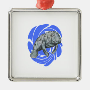 A NEW BORN METAL ORNAMENT