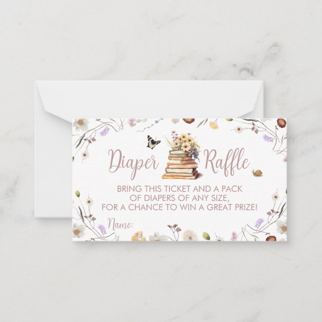 A New Chapter Baby Diaper Raffle Enclosure Card (Front)