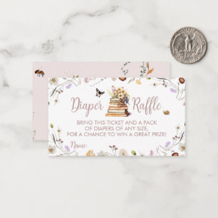A New Chapter Baby Diaper Raffle Enclosure Card