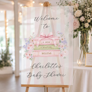 A New Chapter Begins Acrylic Welcome Sign