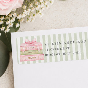 A New Chapter Begins Address Label Return Address Label