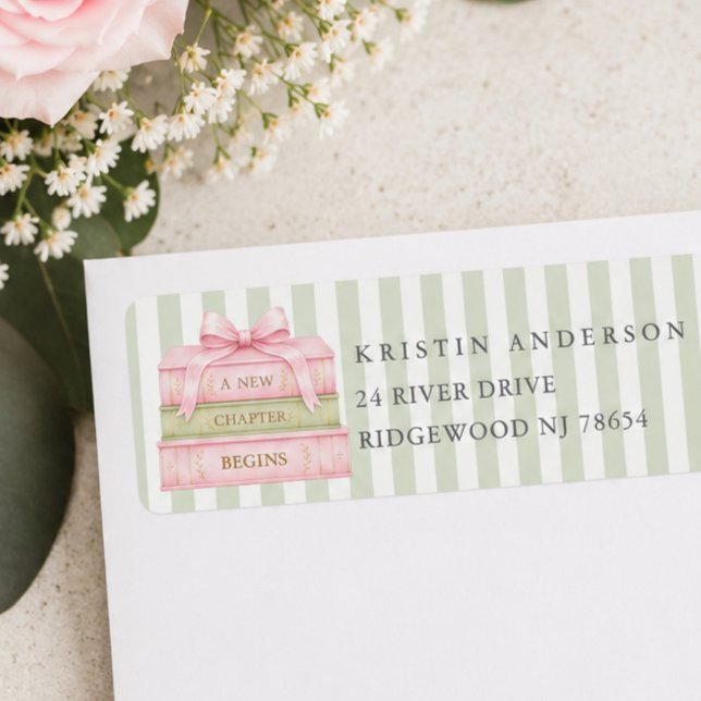 A New Chapter Begins Address Label Return Address Label (Creator Uploaded)
