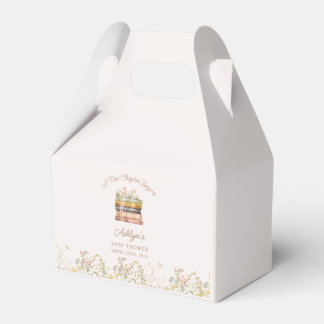  A New Chapter Begins Baby Shower Favour Boxes