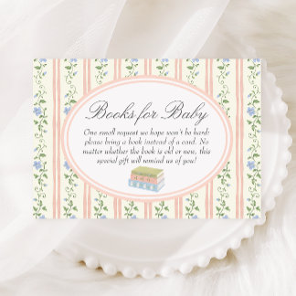 A New Chapter Begins Books for Baby Enclosure Card
