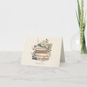 A New Chapter Begins Bridal Shower Thank You Cards