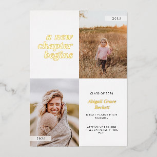 A New Chapter Begins Graduation