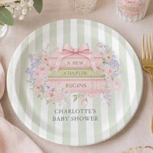 A New Chapter Begins Paper Plate