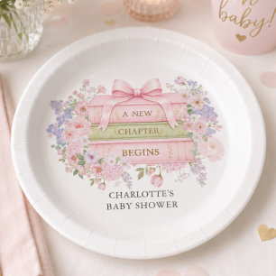A New Chapter Begins Paper Plate