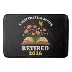 A New Chapter Begins Retired 2026 Bath Mat