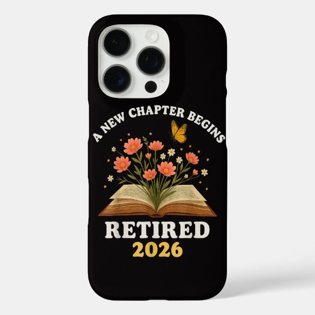 A New Chapter Begins Retired 2026 Case-Mate iPhone Case (Back)