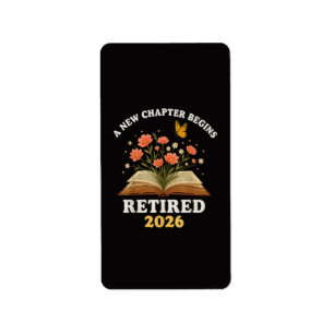 A New Chapter Begins Retired 2026 Label