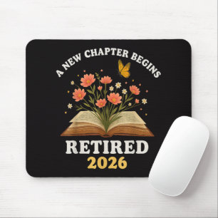 A New Chapter Begins Retired 2026 Mouse Pad