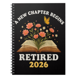 A New Chapter Begins Retired 2026 Notebook