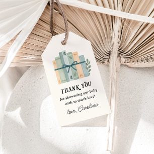 A New Chapter Begins Storybook Baby Shower Favour Gift Tags