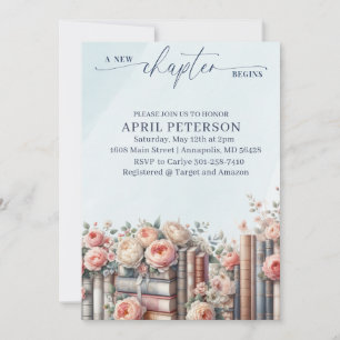 A New Chapter Begins, Storybook Bridal Shower Invitation