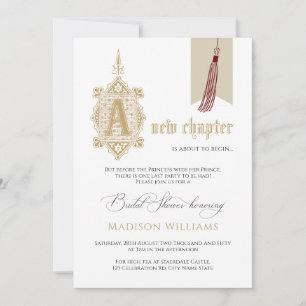 A New Chapter Bridal Shower Invite