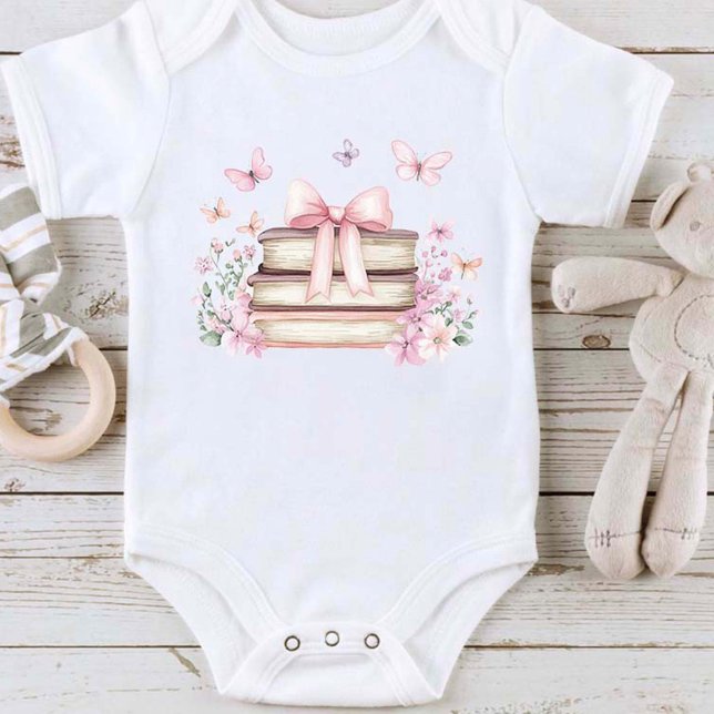 A New chapter storybook Baby Shower Bodysuit (Creator Uploaded)