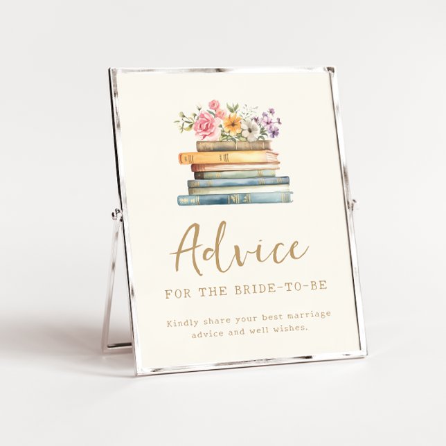 A New Chapter Wildflower Books Advice Poster (A New Chapter Wildflower Books Advice Poster
)