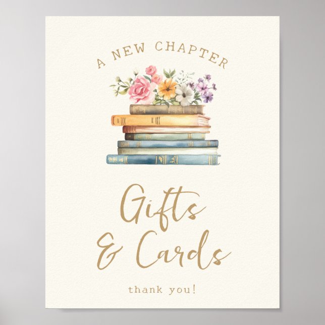 A New Chapter Wildflower Books Poster (Front)