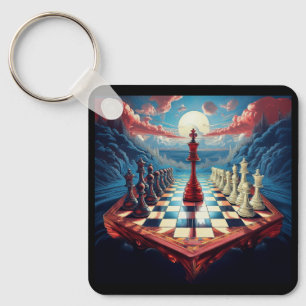 A New Concept On The Game Of Chess Key Ring