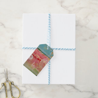 A New Day, Colourful Gift Tag