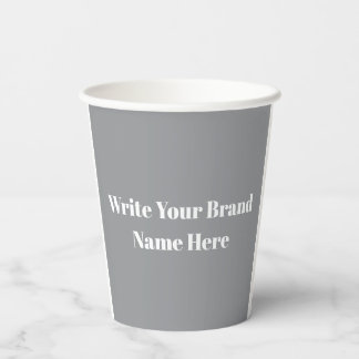 A New Day New Step Modern Paper Cups