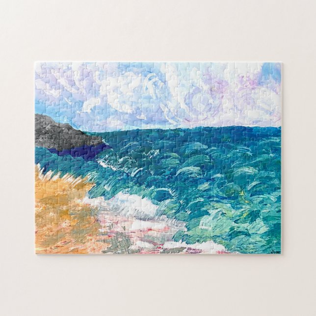 “A New Day” Seascape puzzle 110 pieces (Horizontal)