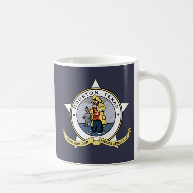A New Flag for Houston coffee mug (Right)