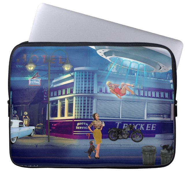 A New Flight Attendant Laptop Sleeve (Front)