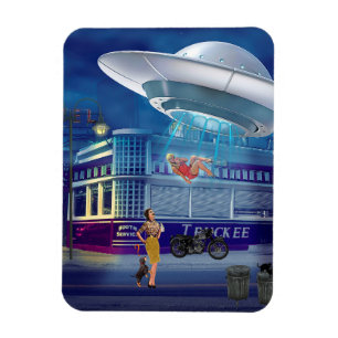 A New Flight Attendant Magnet