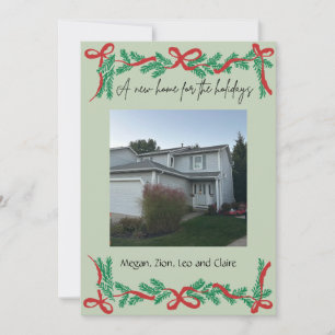 A New Home For The Holidays Holiday Card