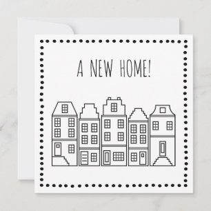 A New Home!   Greeting Card