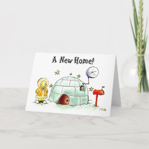 A new home Greeting Card