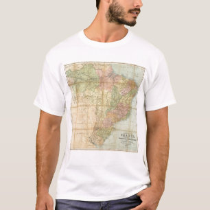 A new map of Brazil T-Shirt