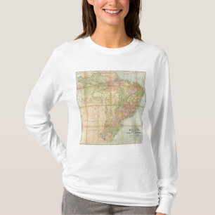 A new map of Brazil T-Shirt