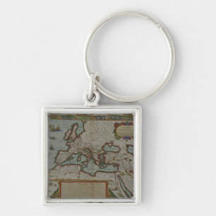 A New Map of the Roman Empire Key Ring