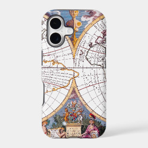 A New Map Of The Terraqueous Globe iPhone 5 Case
