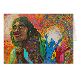 A New Song: the Light of God Notecard