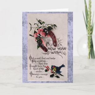 A New Year Wish Holiday Card