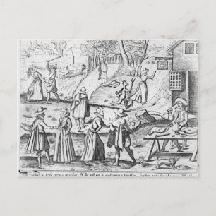 A New Year's Gift for Shrews Holiday Postcard