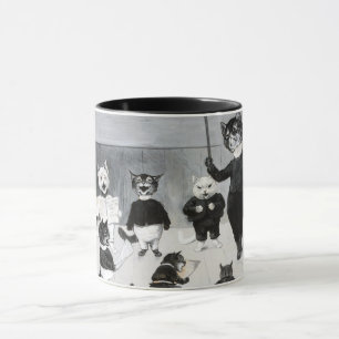 A New Year's Song, Louis Wain Mug