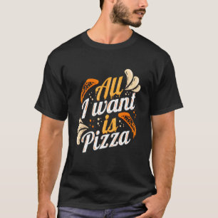 A nice Peperoni, Tomato, Olives, Salami Pizza T-Shirt